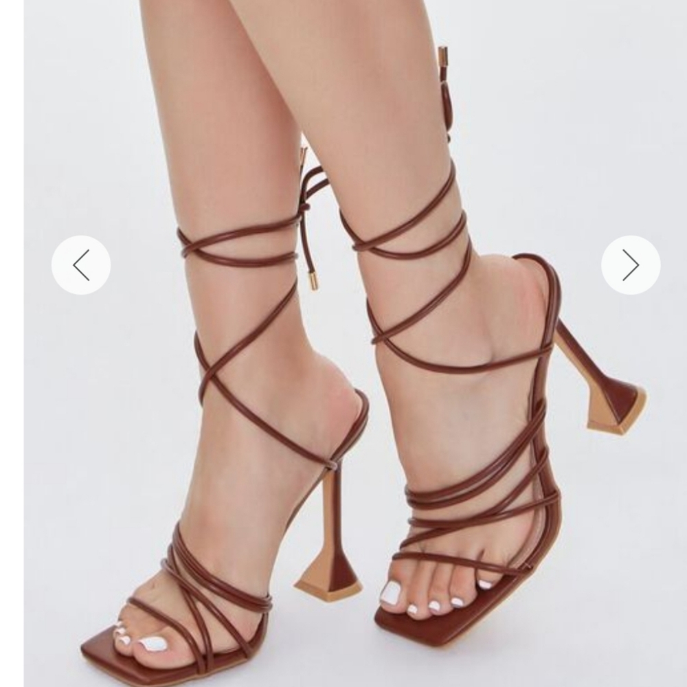 Brown heels